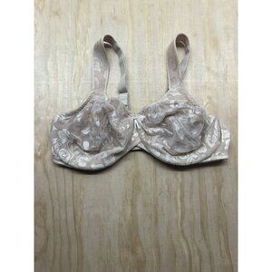 Wacoal Bra 42D T-Shirt Bra 85567 Floral Lace awareness Underwire